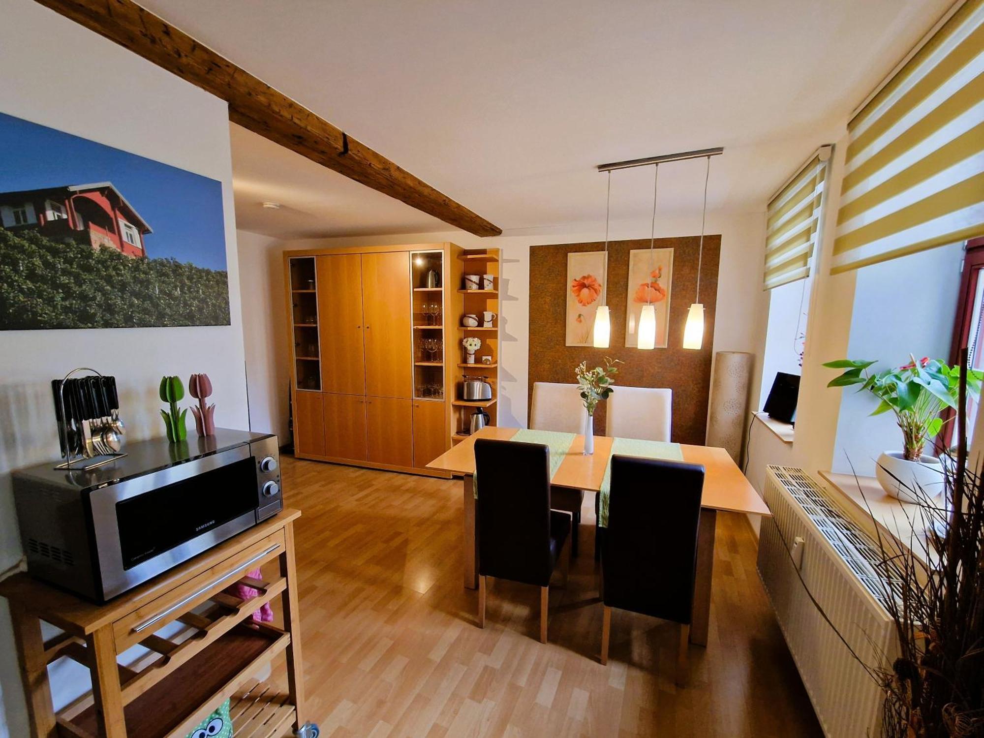 Ferienwohnung Domschatz Naumburg  Bagian luar foto